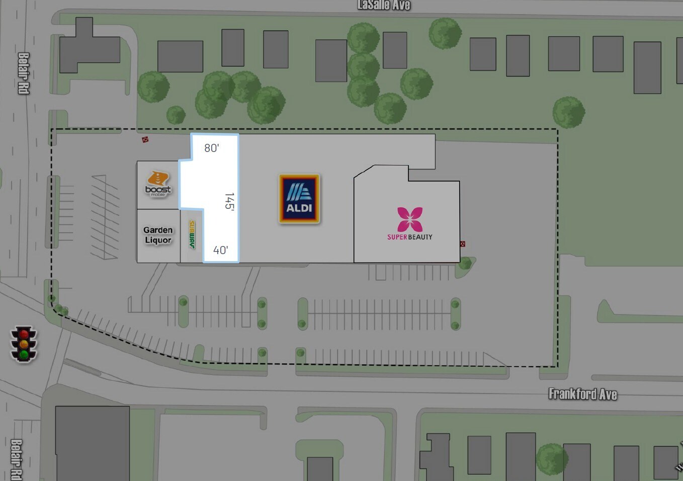 4206 Belair Rd, Baltimore, MD for lease Site Plan- Image 1 of 1