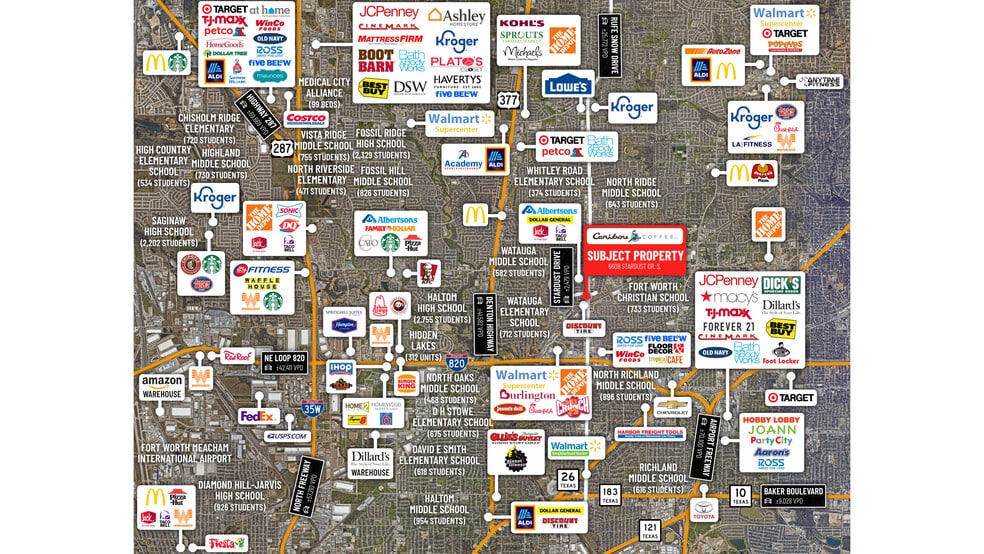 5955 Rufe Snow Dr, Watauga, TX for sale - Building Photo - Image 3 of 7