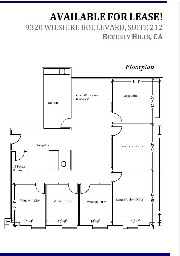 9320 Wilshire Blvd, Beverly Hills, CA for lease Floor Plan- Image 1 of 1