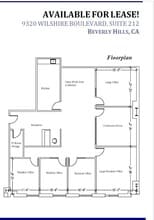 9320 Wilshire Blvd, Beverly Hills, CA for lease Floor Plan- Image 1 of 1