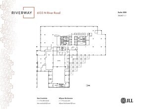 6133 N River Rd, Rosemont, IL for lease Floor Plan- Image 1 of 1
