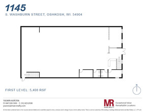 1145 S Washburn St, Oshkosh, WI for sale Floor Plan- Image 1 of 3