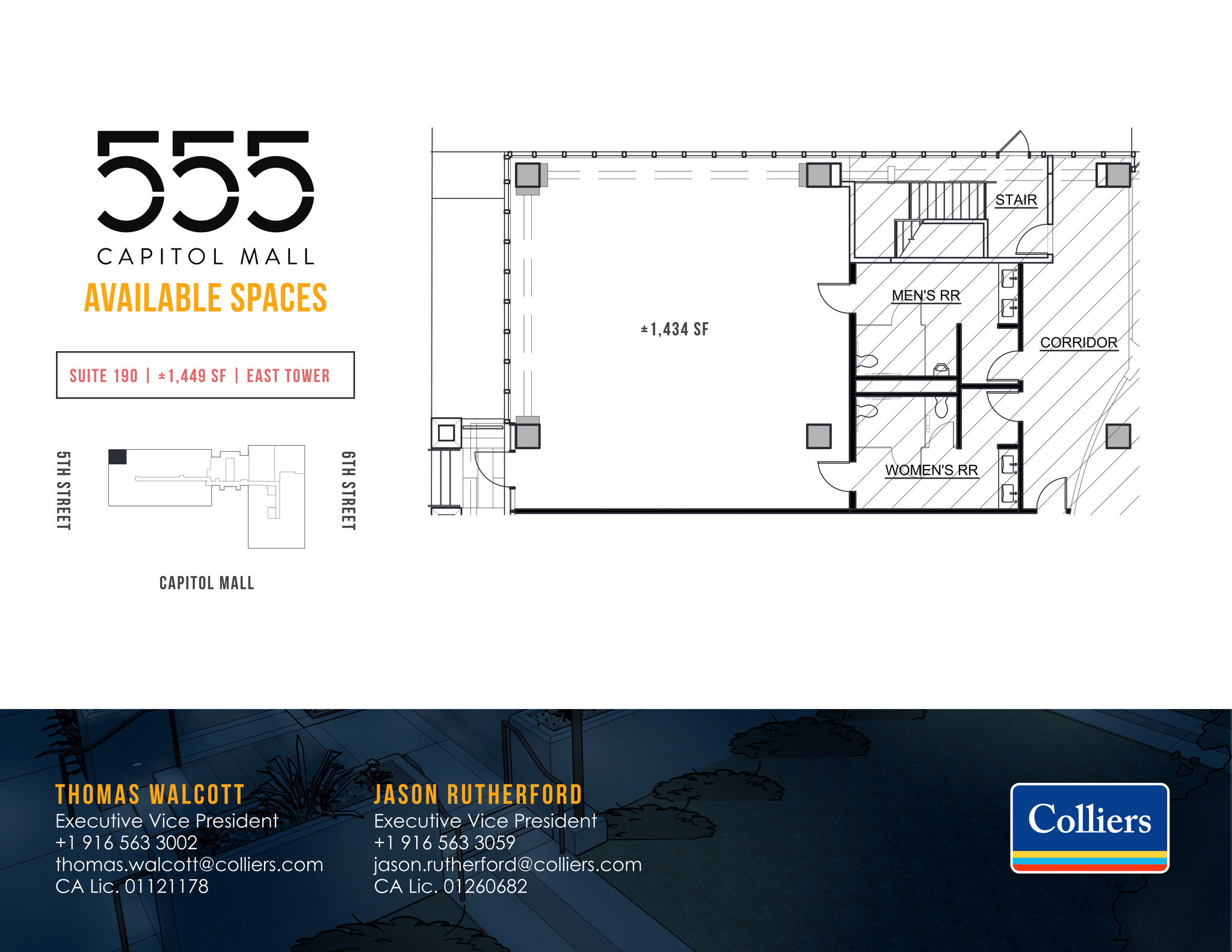 555 Capitol Mall, Sacramento, CA for lease Site Plan- Image 1 of 1