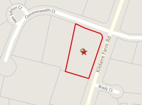 1140 Kildaire Farm Rd, Cary, NC for lease - Plat Map - Image 3 of 17