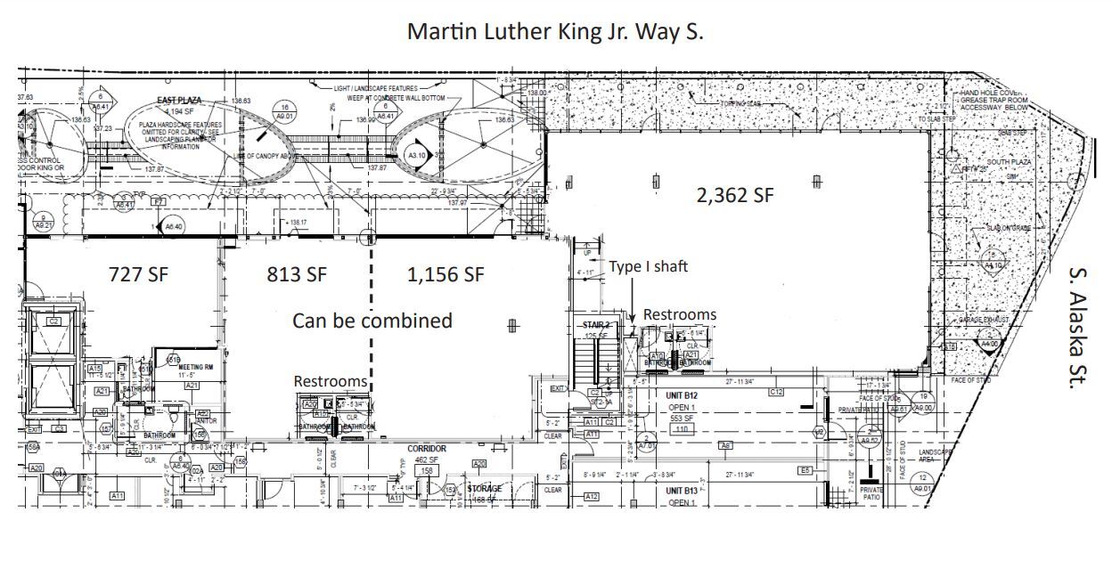 4689 Martin Luther King Jr Way S, Seattle, WA for lease Floor Plan- Image 1 of 1