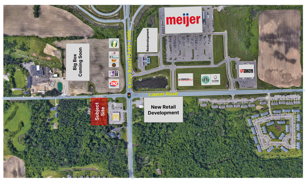 Lapeer Rd, Davison, MI for sale - Building Photo - Image 1 of 1