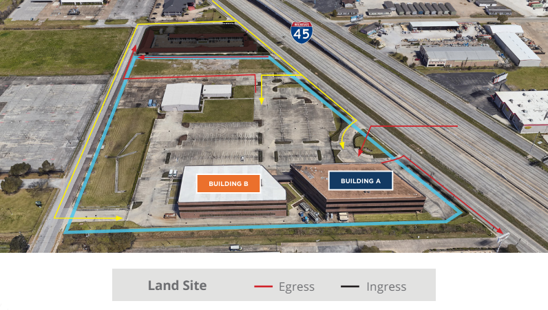 9000 Gulf Fwy portfolio of 3 properties for sale on LoopNet.com - Site Plan - Image 3 of 6