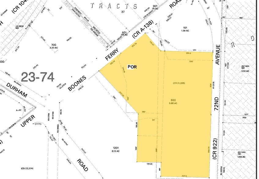 16150-16170 SW Upper Boones Ferry Rd, Portland, OR for lease - Plat Map - Image 3 of 20