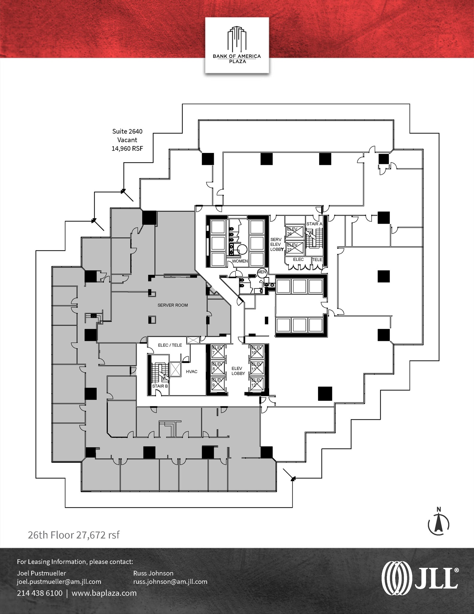 901 Main St, Dallas, TX for lease Floor Plan- Image 1 of 1