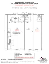 1114-1130 Branham Ln, San Jose, CA for lease Floor Plan- Image 2 of 5