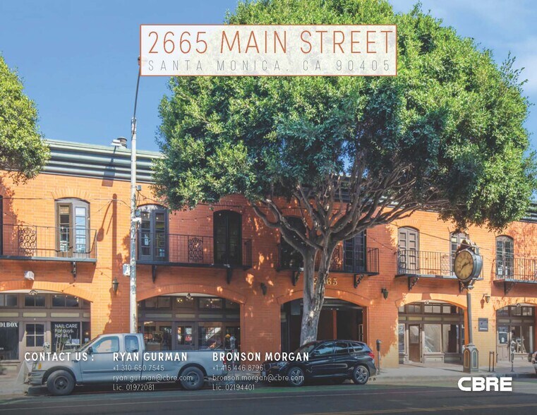 2665 Main St, Santa Monica, CA for lease - Building Photo - Image 1 of 14