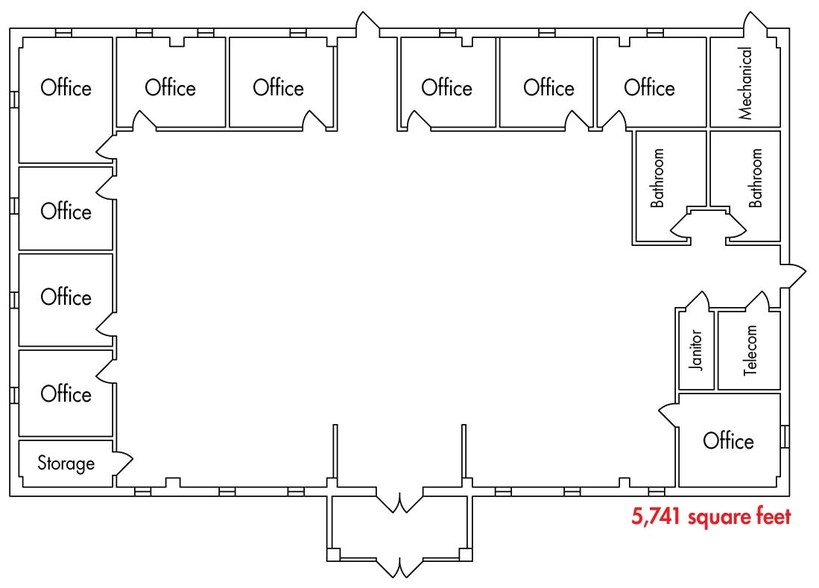 351 Fenwick Rd, Fort Monroe, VA for lease - Floor Plan - Image 3 of 3