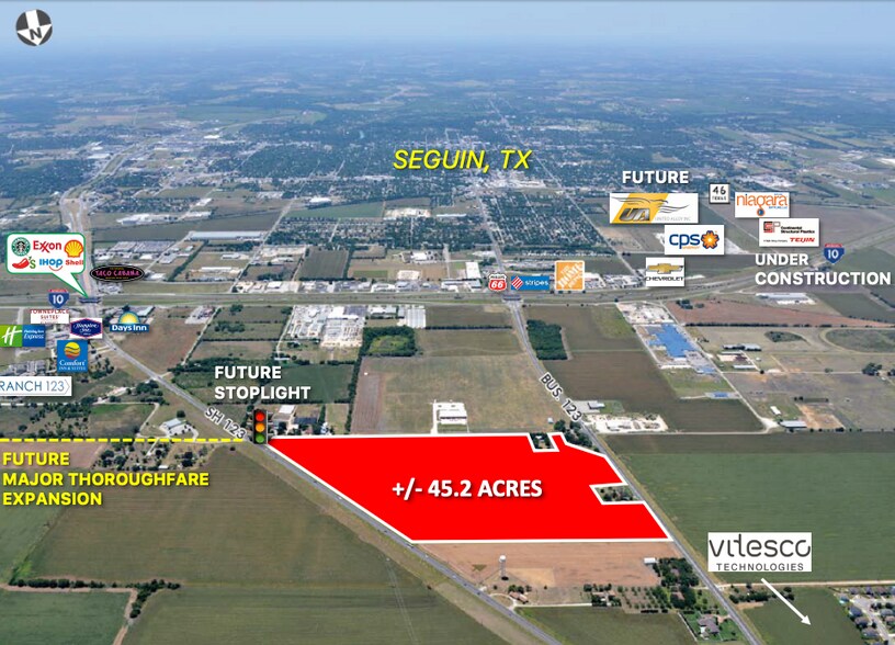 3005 Tx123 Seguin Tx 78155, Seguin, TX 78155 Retail and Storage lots