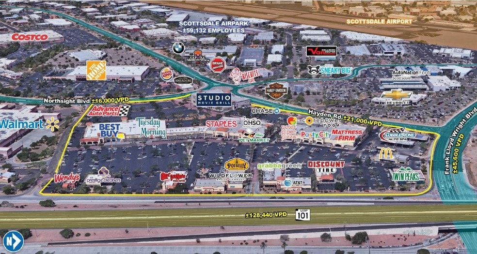 15448-15704 N Pima Rd, Scottsdale, AZ for lease - Sonora Village - Image 1 of 3