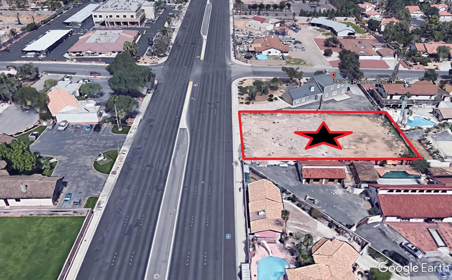 2830 S Rainbow Blvd, Las Vegas, NV for sale Aerial- Image 1 of 1