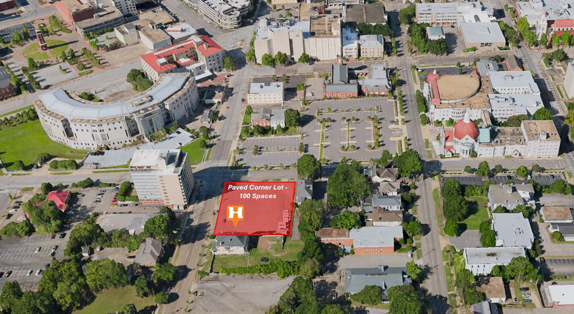 401 S Court St, Montgomery, AL for lease Aerial- Image 1 of 5