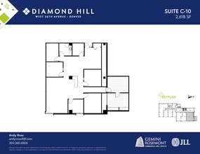 2490 W 26th Ave, Denver, CO for lease Floor Plan- Image 1 of 2