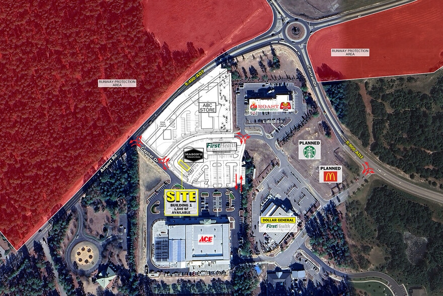 Airport Rd & Capital dr, Carthage, NC for lease - Aerial - Image 2 of 5