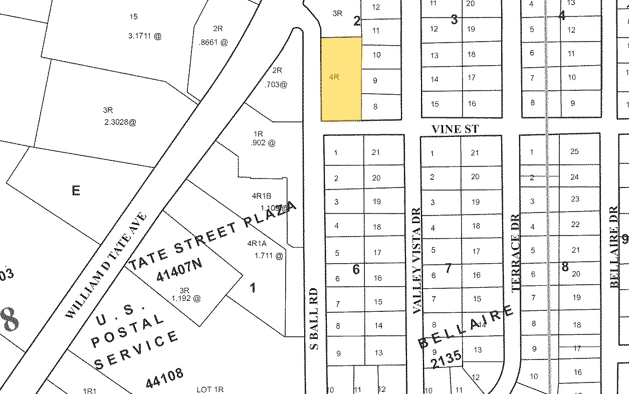 1125 S Ball St, Grapevine, TX for sale Plat Map- Image 1 of 1