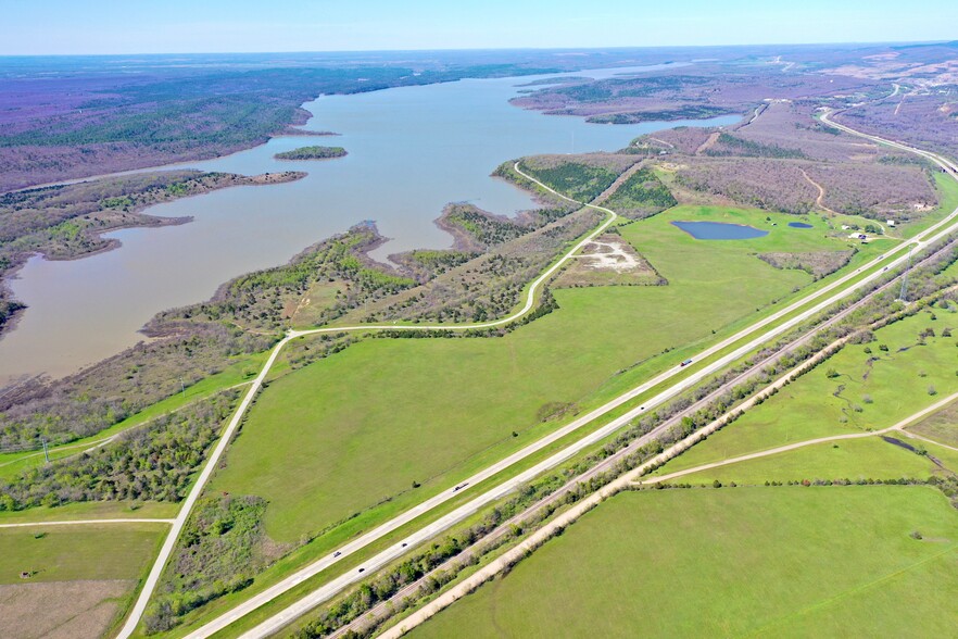 73 +/- Acres 69/75 Hwy, Atoka, OK for sale - Aerial - Image 1 of 10