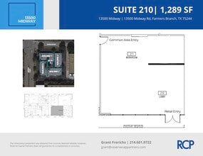 13500 Midway Rd, Farmers Branch, TX for lease Floor Plan- Image 1 of 5