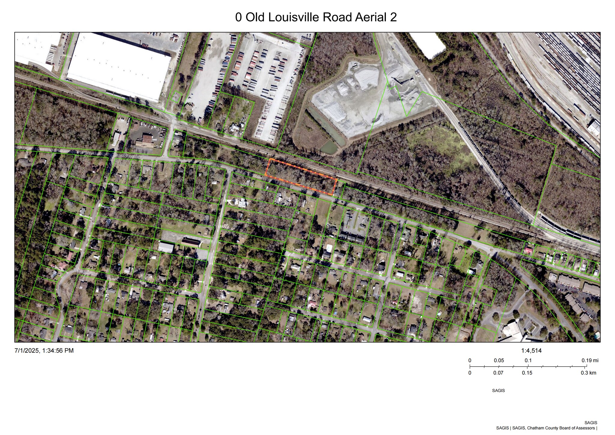 0 Old Louisville Rd, Savannah, GA for sale Aerial- Image 1 of 2