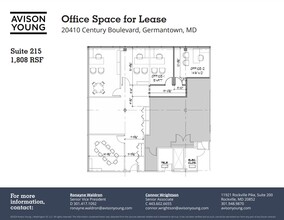 20410 Century Blvd, Germantown, MD for lease Floor Plan- Image 1 of 1