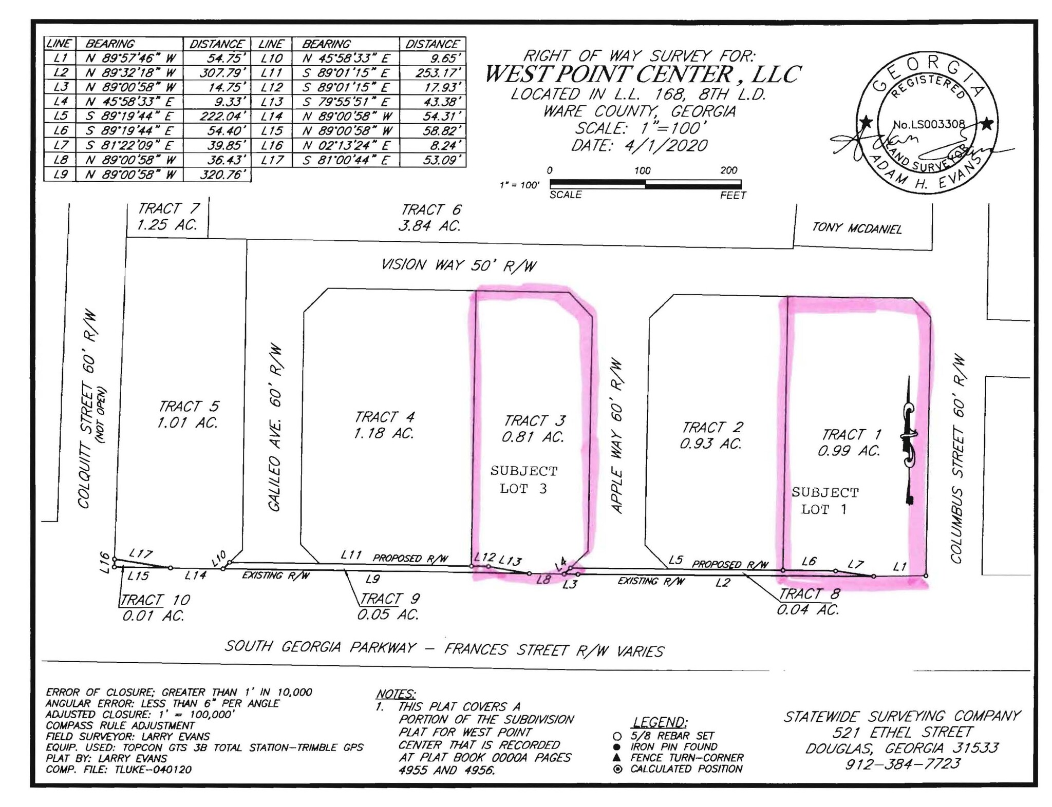 1612 S Georgia Pky, Waycross, GA for sale Primary Photo- Image 1 of 2