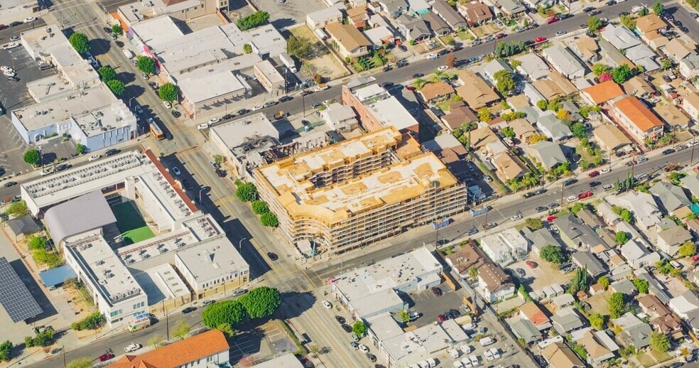 111 N Rowan Ave, Los Angeles, CA for lease - Aerial - Image 3 of 3