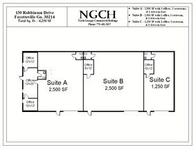 130 Robinson Dr, Fayetteville, GA for lease Building Photo- Image 2 of 2