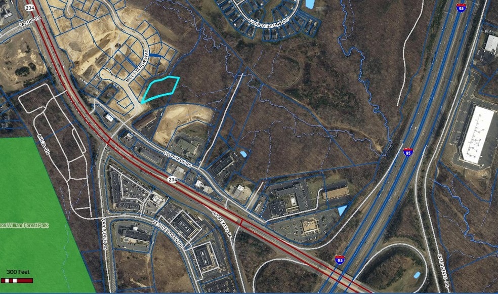 16923 Old Stage Rd, Dumfries, VA for sale - Aerial - Image 2 of 10