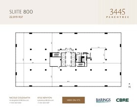3445 Peachtree Rd NE, Atlanta, GA for lease Floor Plan- Image 2 of 2