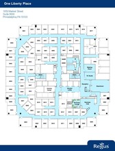 1650 Market St, Philadelphia, PA for lease Floor Plan- Image 1 of 5