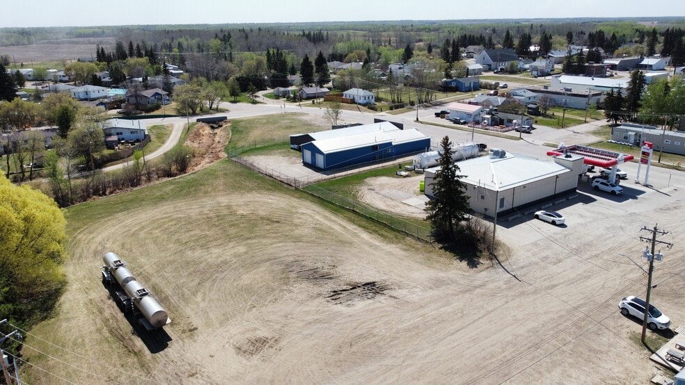 4719 50 Av, Onoway, AB for sale - Aerial - Image 2 of 4