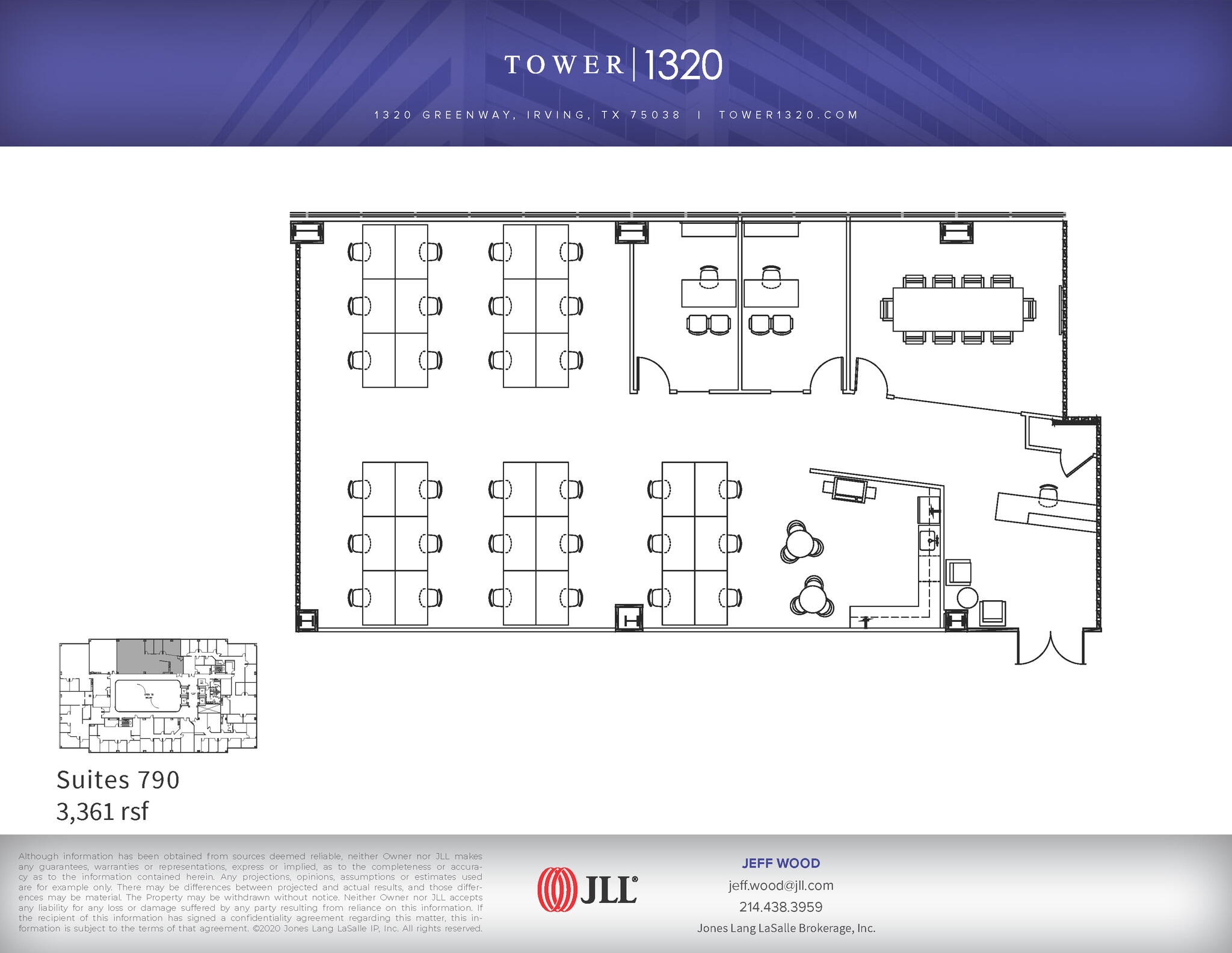 1320 Greenway Dr, Irving, TX for lease Floor Plan- Image 1 of 2