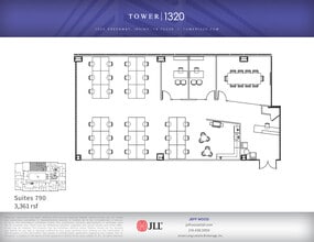 1320 Greenway Dr, Irving, TX for lease Floor Plan- Image 1 of 2