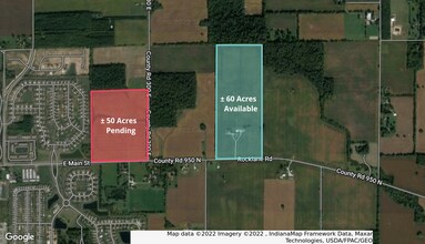 3310 E Rocklane Rd, Greenwood, IN - AERIAL map view