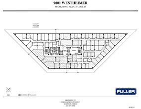 9801 Westheimer Rd, Houston, TX for lease Floor Plan- Image 1 of 1