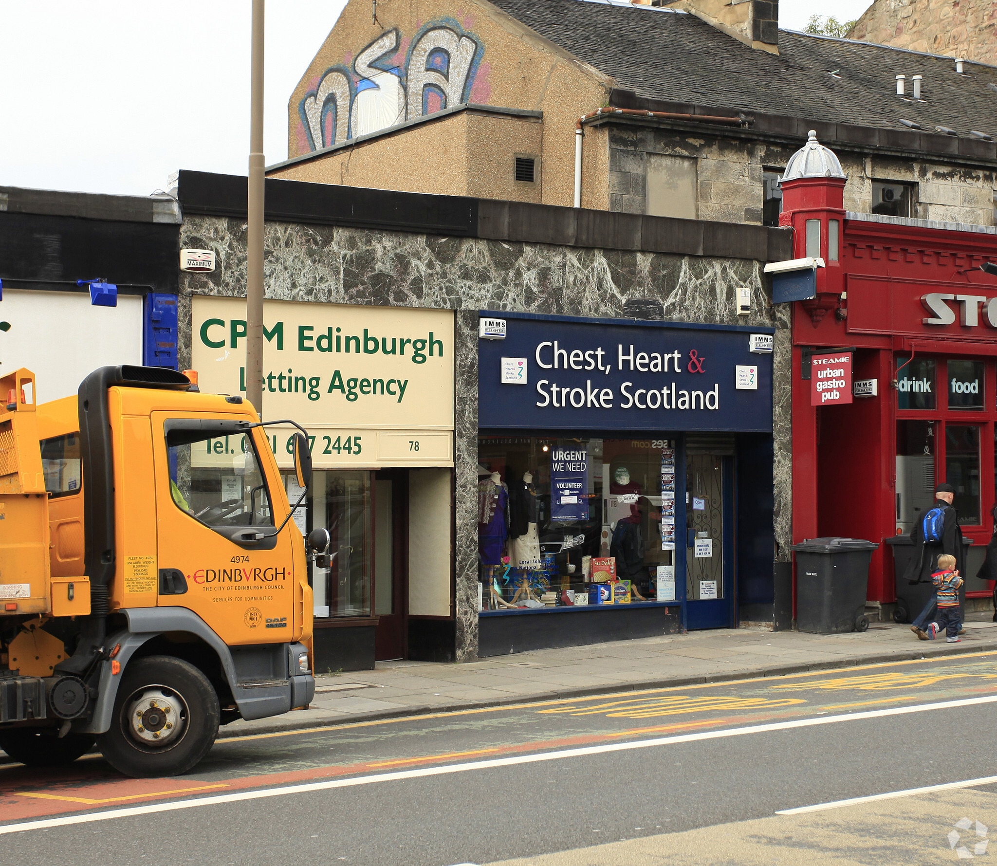 76-78 Newington Rd, Edinburgh for sale Primary Photo- Image 1 of 1