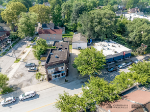 3815 Lorain Ave, Cleveland, OH - aerial  map view