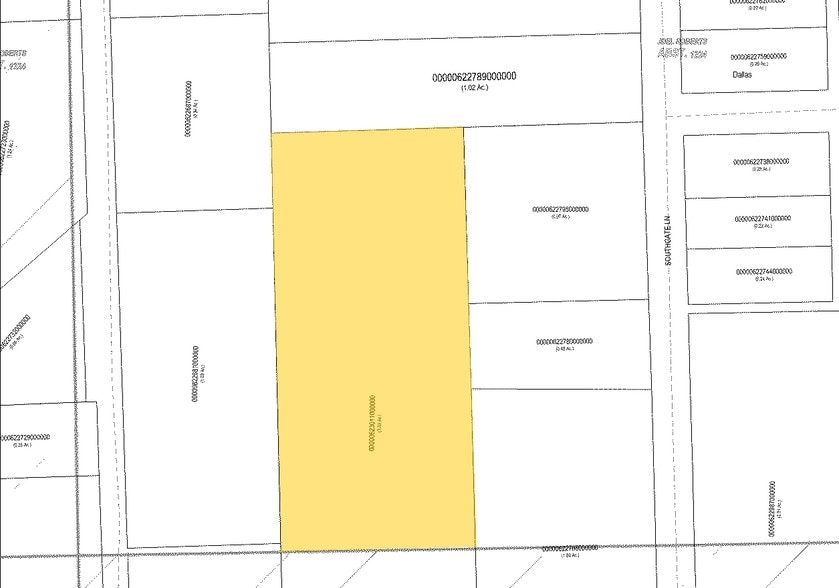 9129 Elam Rd, Dallas, TX for sale - Plat Map - Image 2 of 7