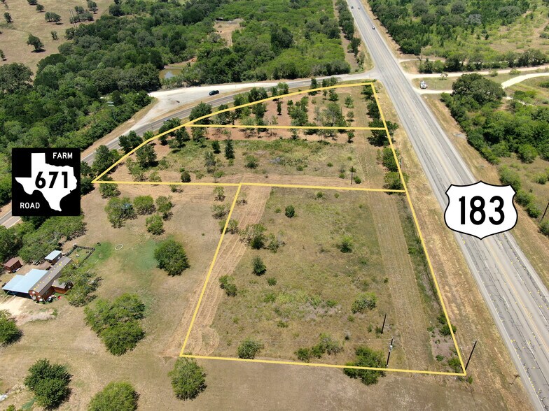 7627 US 183, Lockhart, TX for sale - Aerial - Image 1 of 1