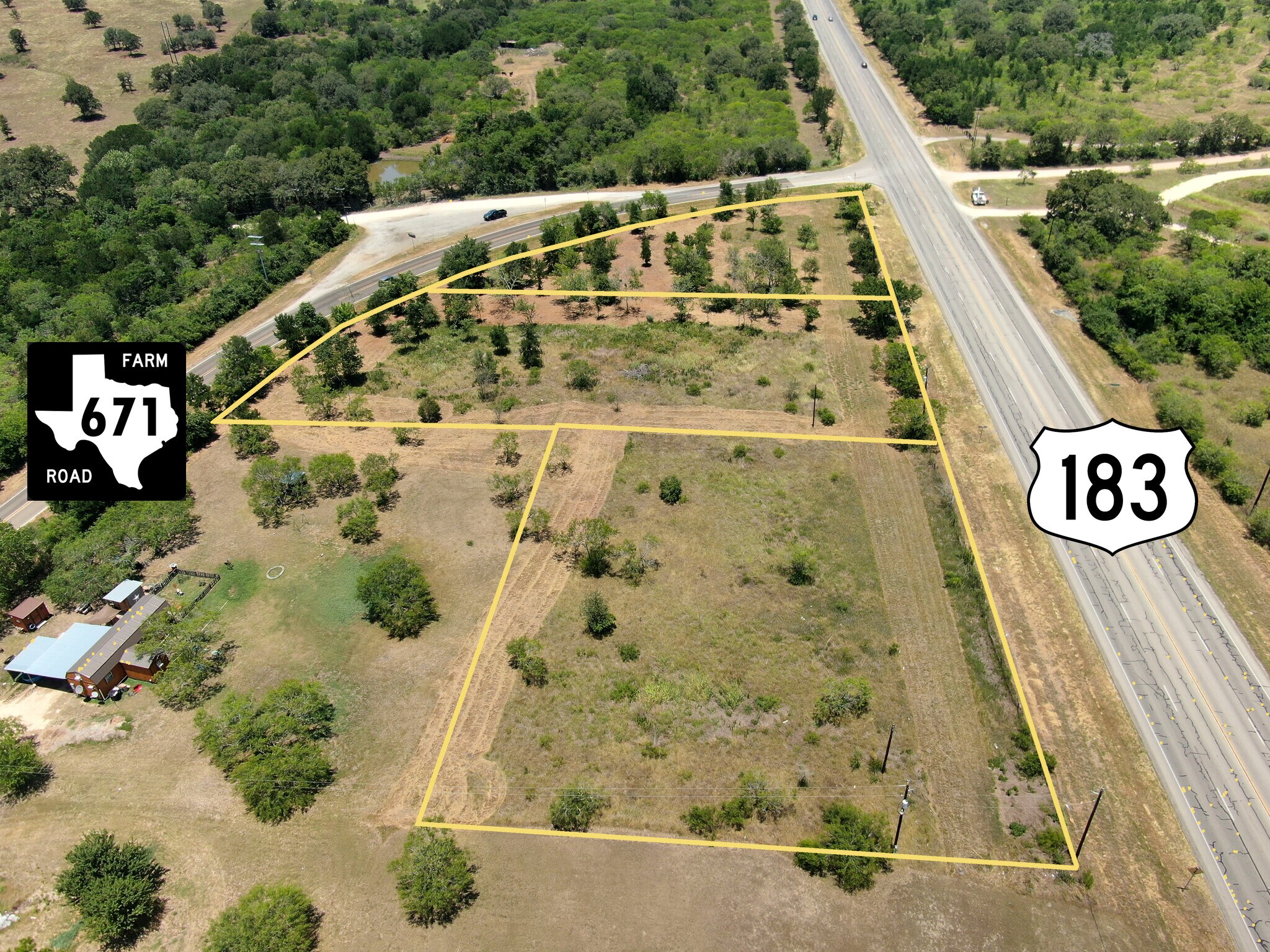 7627 US 183, Lockhart, TX for sale Aerial- Image 1 of 1