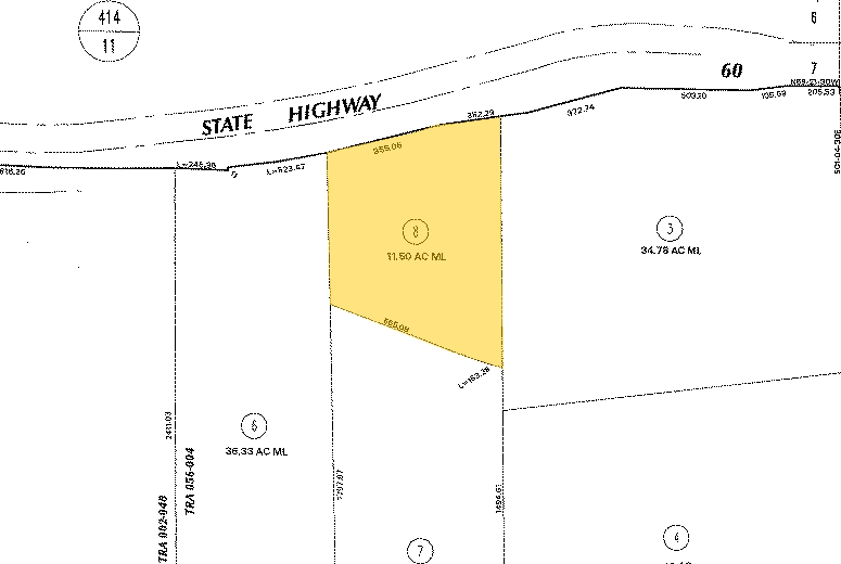 36711 Highway 60, Beaumont, CA for sale - Plat Map - Image 2 of 2