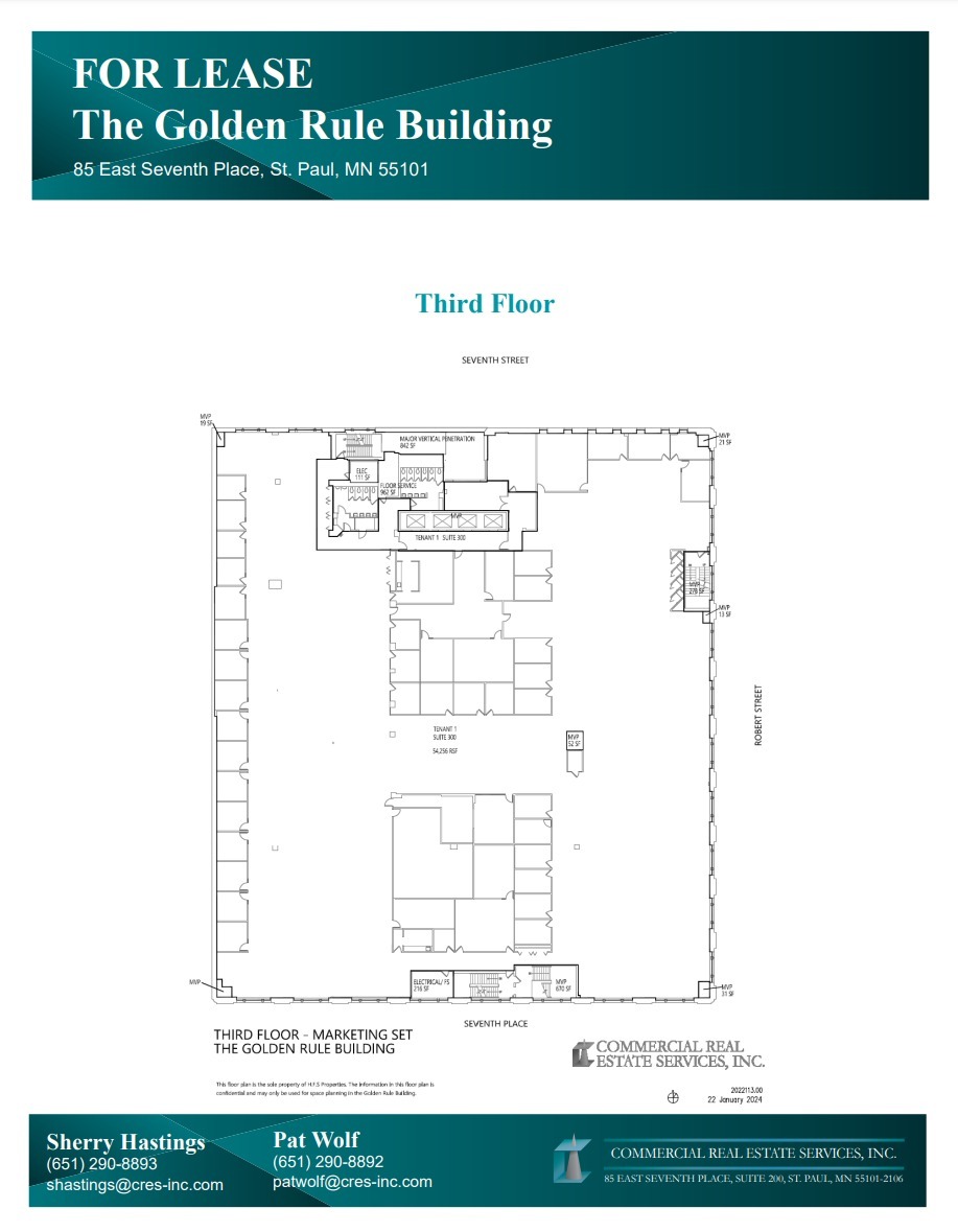 85 7th Pl E, Saint Paul, MN for lease Floor Plan- Image 1 of 1