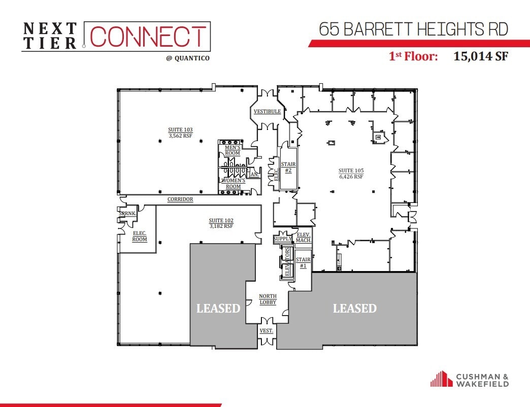 65 Barrett Heights Rd, Stafford, VA for lease Floor Plan- Image 1 of 1