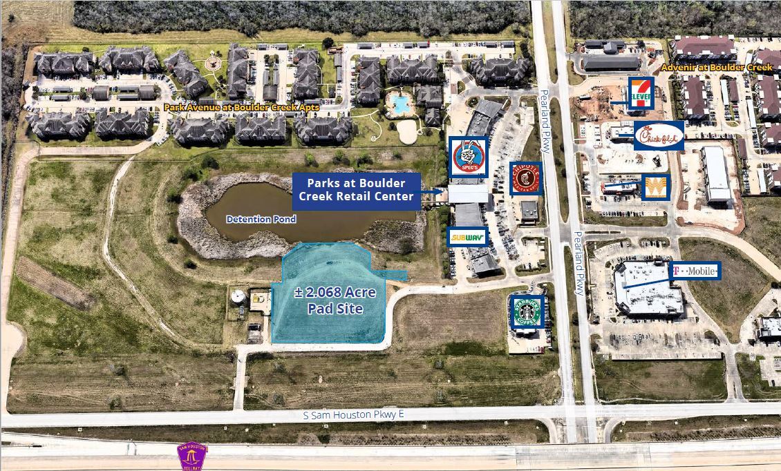 Beltway 8 & Pearland Pky, Houston, TX for sale Building Photo- Image 1 of 1