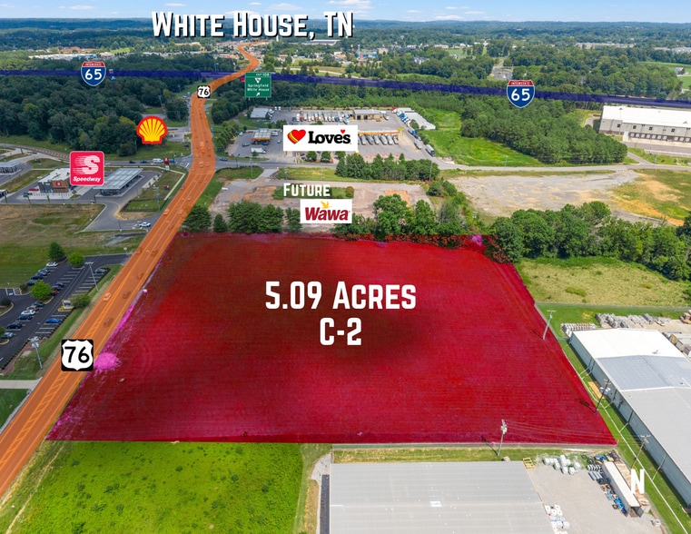 0 Tennessee Highway 76, White House, TN for sale - Aerial - Image 1 of 14