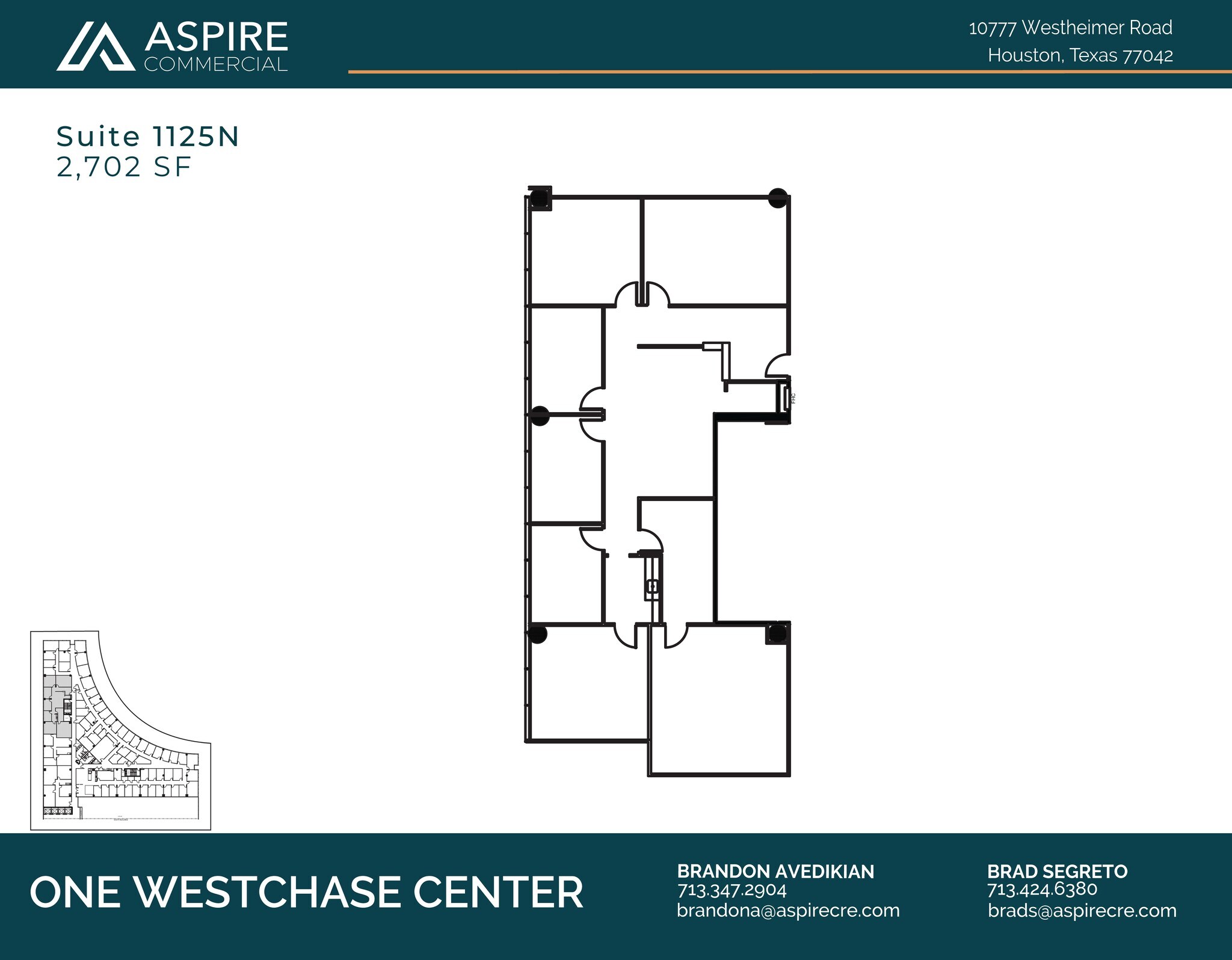 10777 Westheimer Rd, Houston, TX for lease Floor Plan- Image 1 of 1