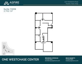 10777 Westheimer Rd, Houston, TX for lease Floor Plan- Image 1 of 1